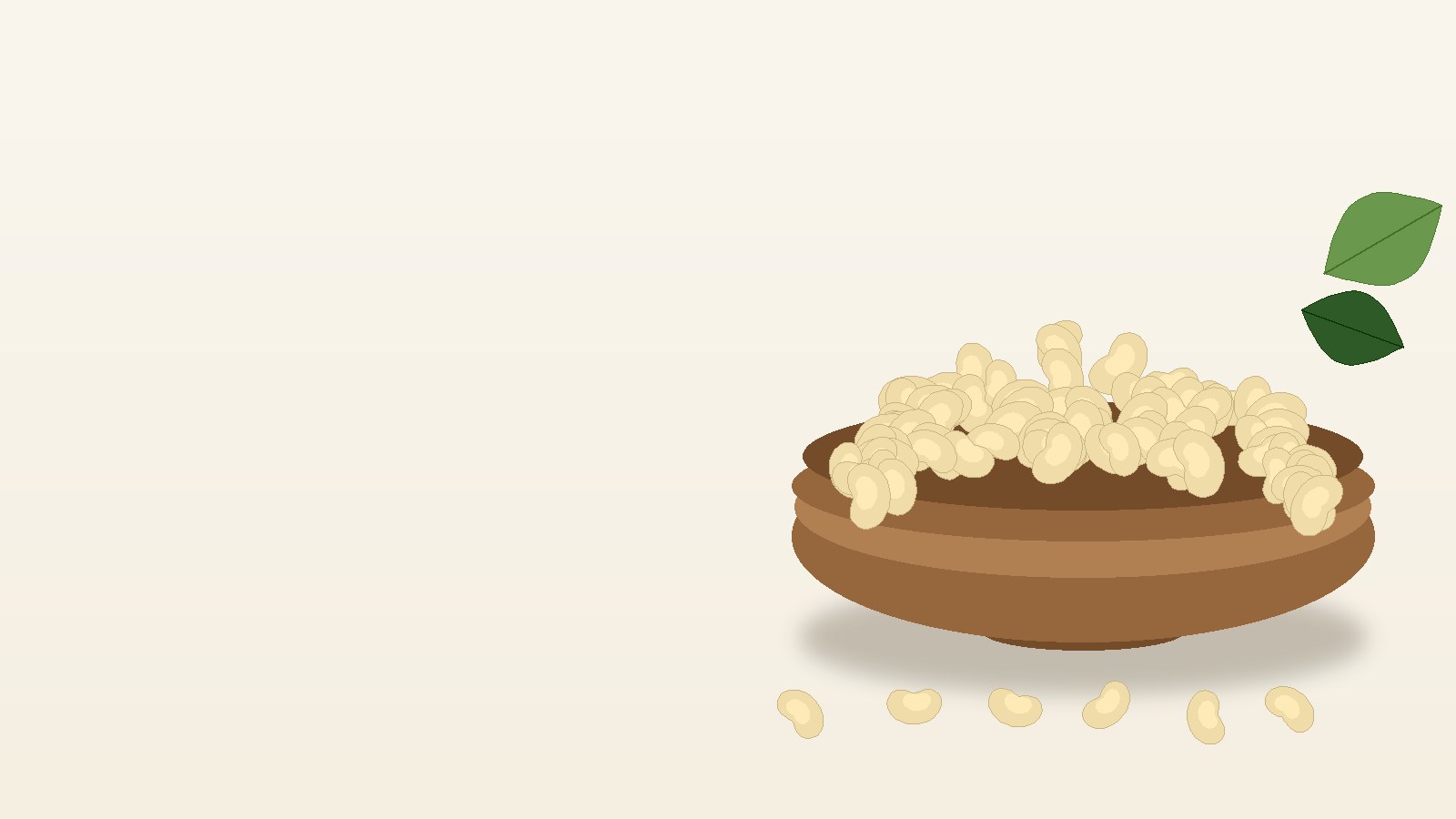 Bowl of premium cashews